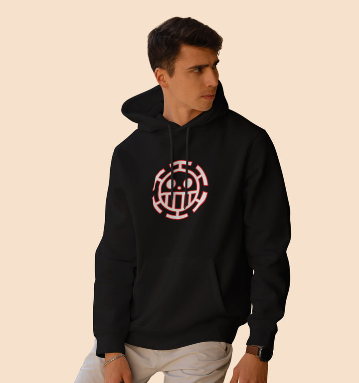Bad Boy Back Anime Printed Hoodie In Black - Mon Zurich Originals