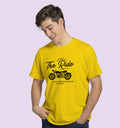 Embrace The Ride Leave Worries Behind T-Shirt In Light - Mon Zurich Originals