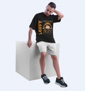 Luffy - Front Print  Anime Oversized T-Shirt In Black - Mon Zurich Fan-Art