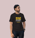 Bold Moves, Brilliant Mind T-Shirt In Dark - Mon Zurich Originals