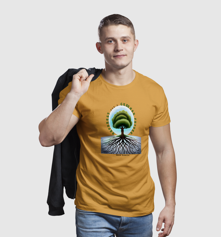 Reforest for a Greener Future T-shirt in Light - Mon Zurich Originals