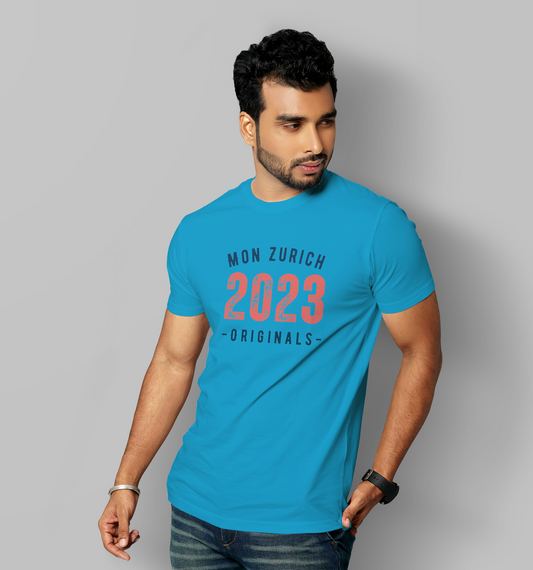 2023 Mon Zurich T-Shirt In Dark - Mon Zurich Originals