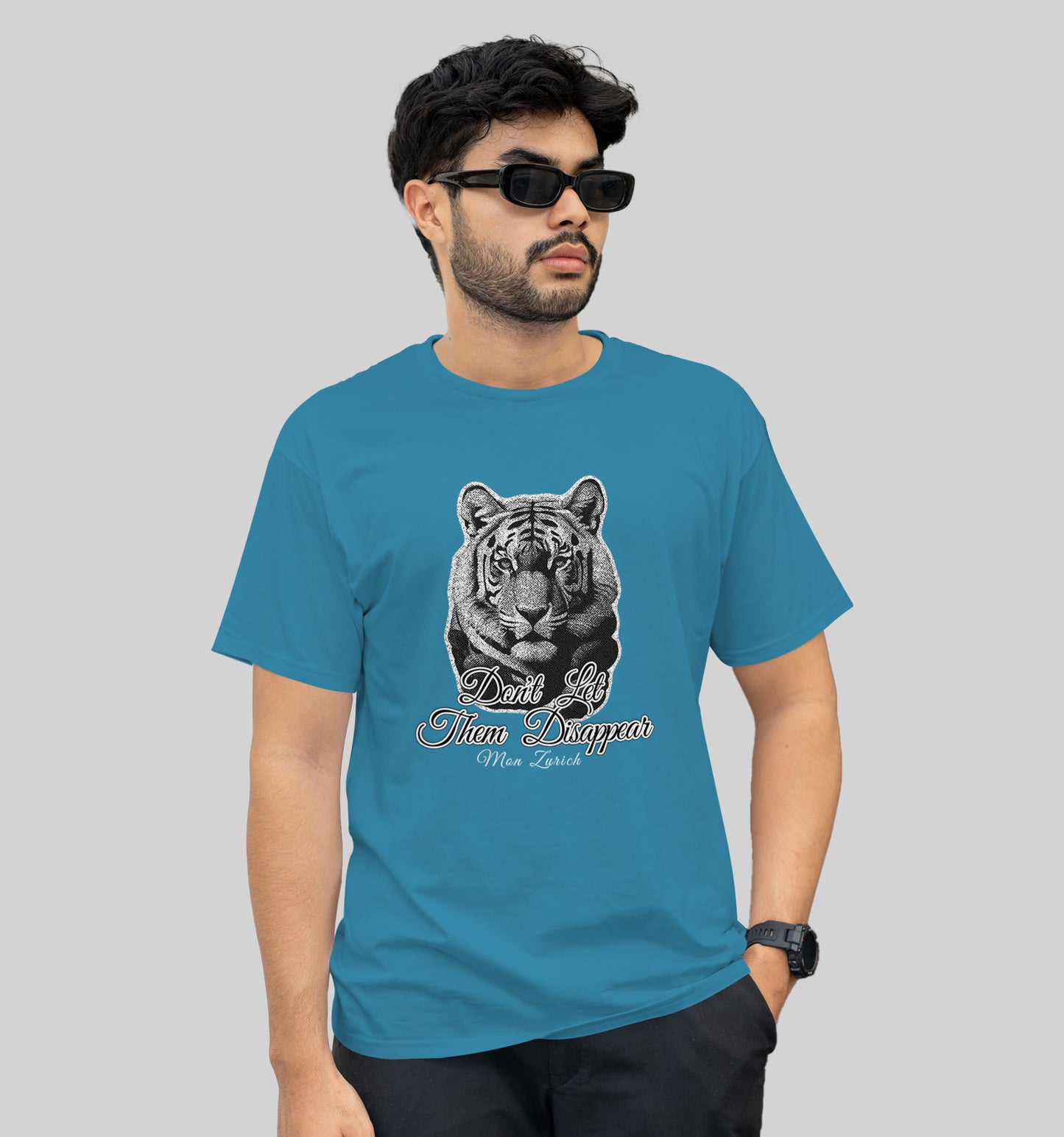 Don't Let Them Disappear T-shirt in Dark - Mon Zurich Originals