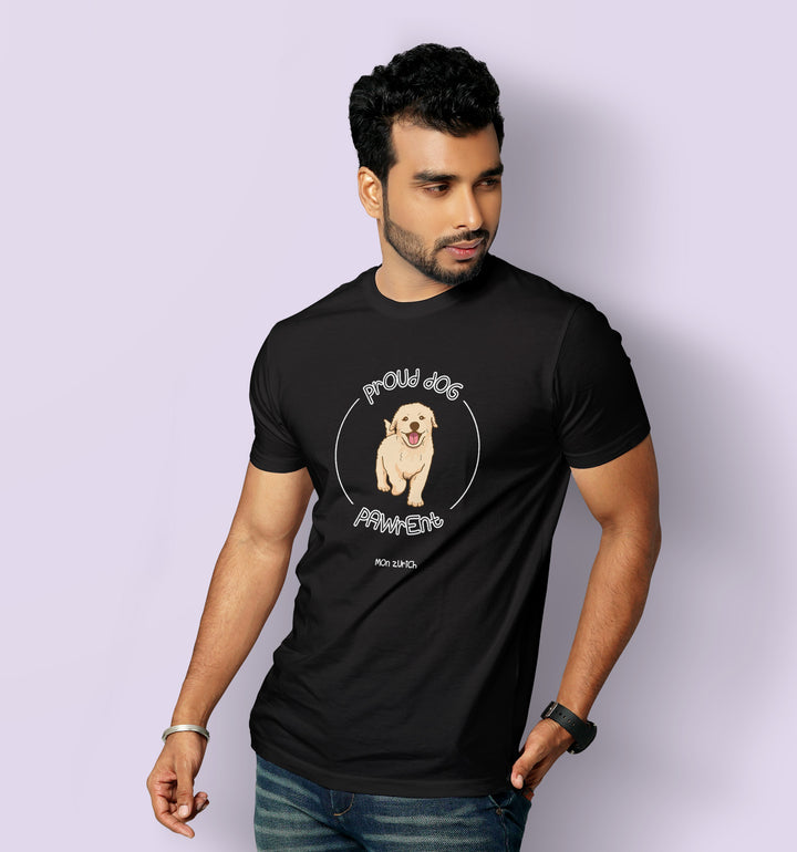 Proud Dog Pawrent T-Shirt In Light - Mon Zurich Originals