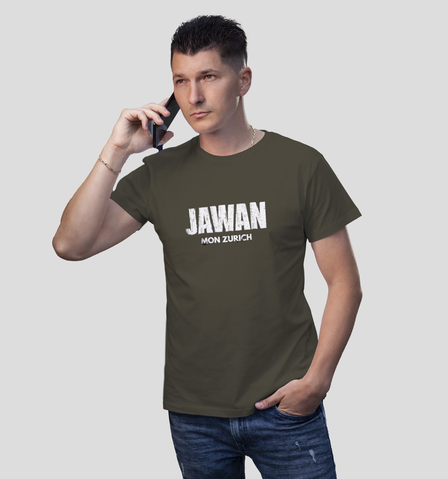 Jawan  T-Shirt In Vibrant Shades - Mon Zurich Originals