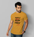 Hustle, Grow, Thrive T-Shirt In Light - Mon Zurich Originals