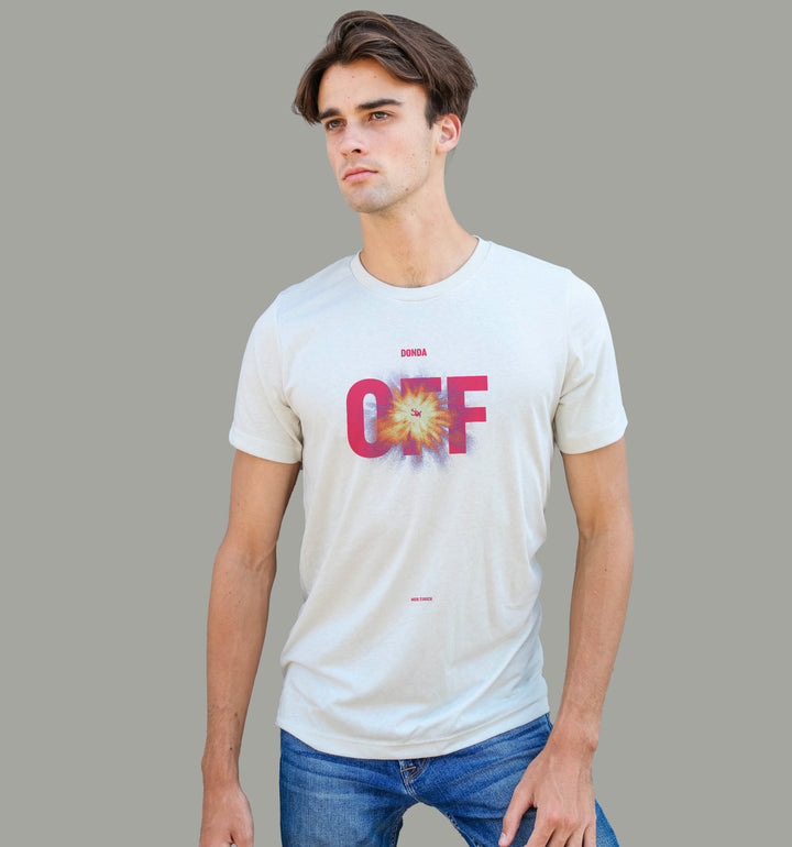 OFF (DONDA) (KANYE) T-shirt in Light - Mon Zurich Originals