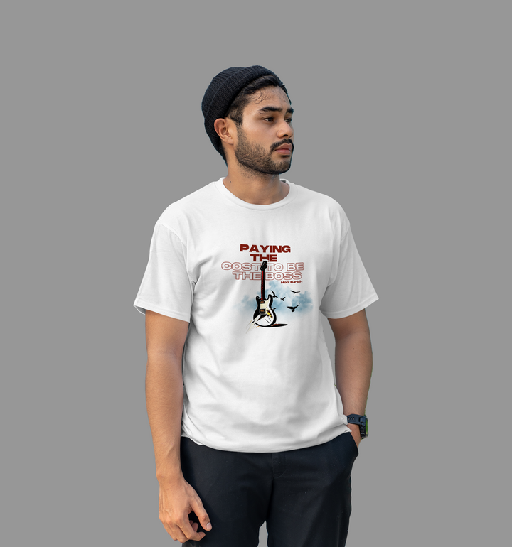 Paying the Cost to Be the Boss T-shirt in Light - Mon Zurich Originals