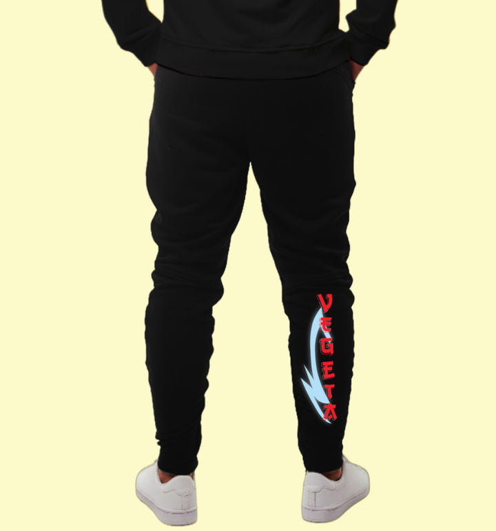 Vegeta Anime Joggers In Black - Mon Zurich Originals