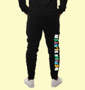 Demon Slayer Anime Joggers In Black - Mon Zurich Originals