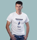 Success Comes To Those Who Are Ready To Fly T-Shirt In Light - Mon Zurich Originals