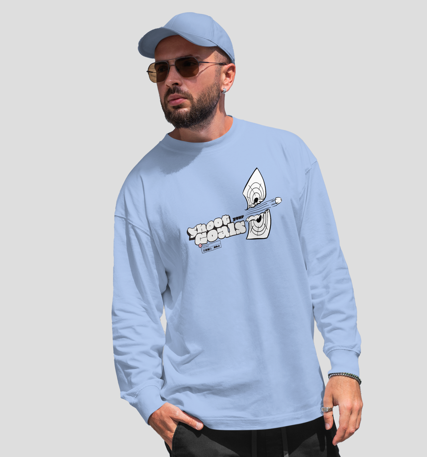 Shoot Your Goals sweatshirt In Streetwear - Mon Zurich Originals