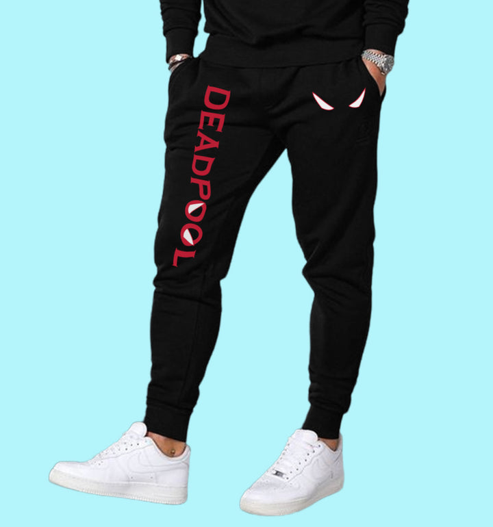 Marvel - Deadpool Marvel Joggers In Black - Mon Zurich Originals