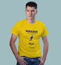 Success Comes To Those Who Are Ready To Fly T-Shirt In Light - Mon Zurich Originals