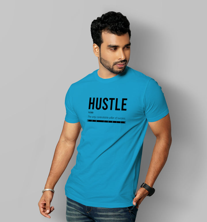 Hustle T-Shirt In Light - Mon Zurich Originals