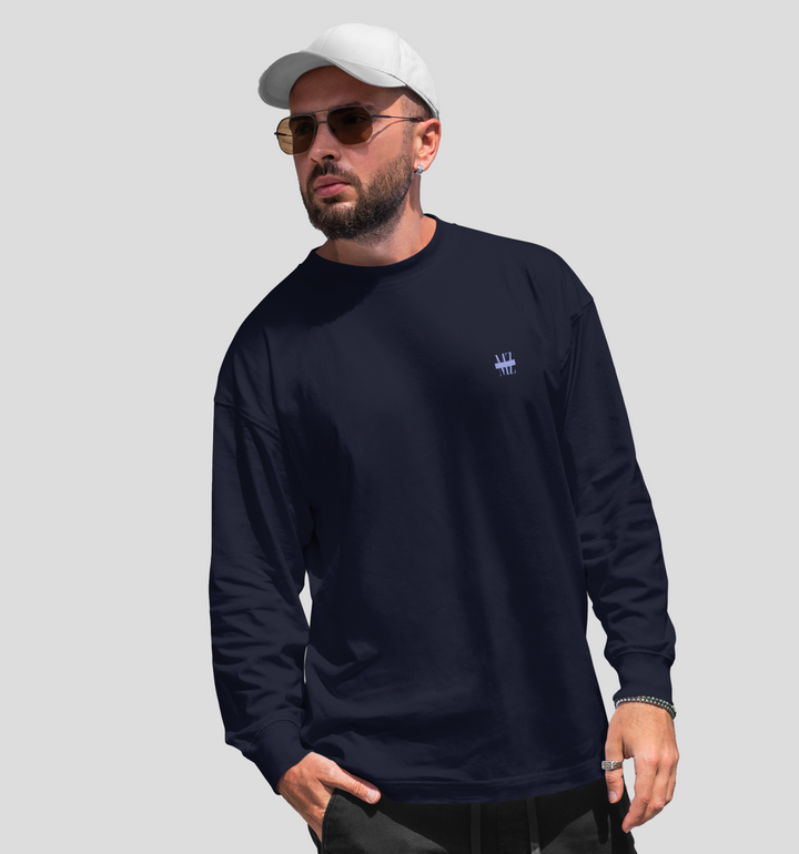 Black Sweatshirt  In Plain - Mon Zurich Originals