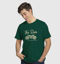 Embrace The Ride Leave Worries Behind T-Shirt In Dark - Mon Zurich Originals