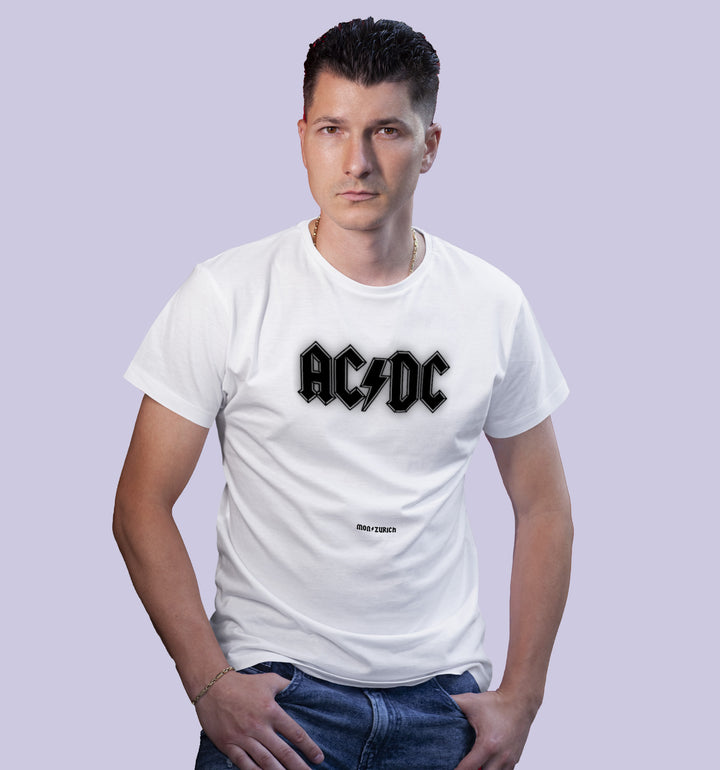 AC DC ESSENTIAL T-shirt in Light - Mon Zurich Originals