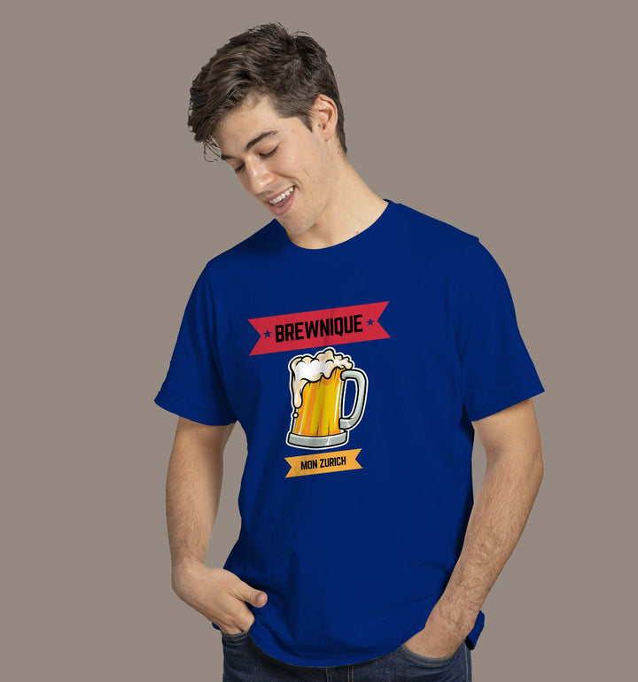 Brewnique T-Shirt In Light - Mon Zurich Originals