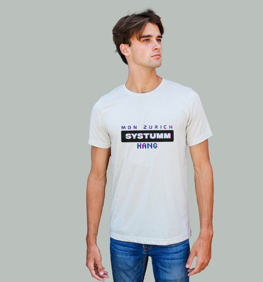 Sysyumm Hang T-Shirt In Vibrant Shades - Mon Zurich Originals