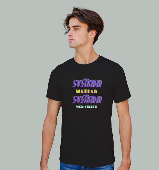 Systumm Matlab Systumm T-Shirt In Vibrant Shades - Mon Zurich Originals