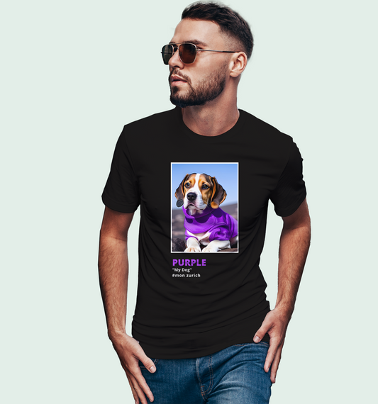 Pawsome, My Dog T-Shirt In Dark - Mon Zurich Originals