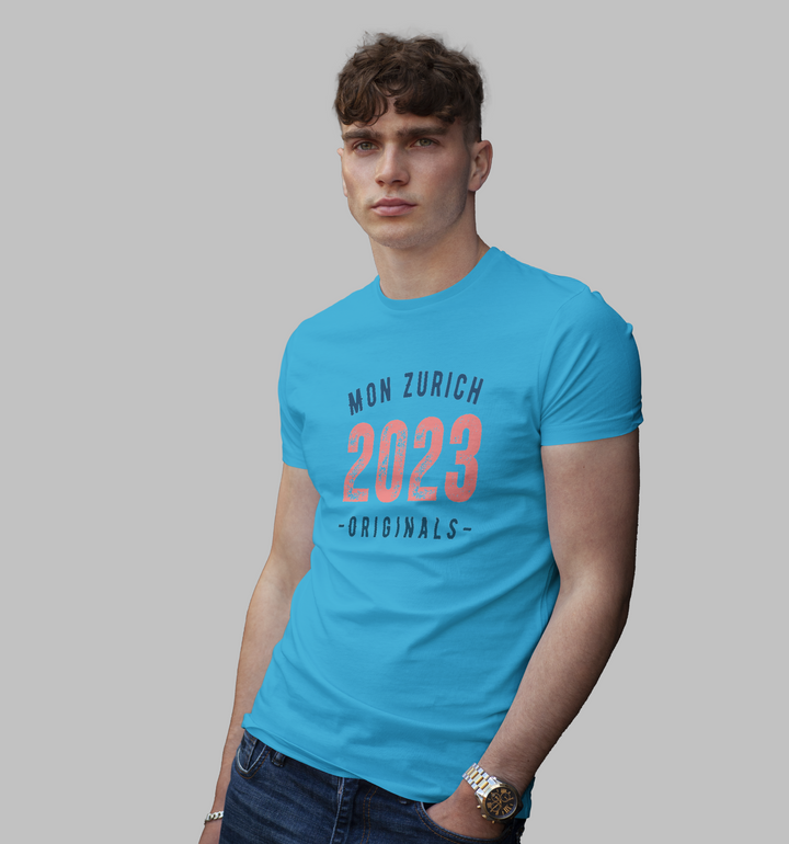 2023 Mon Zurich T-Shirt In Dark - Mon Zurich Originals