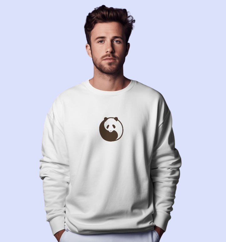 Kung Fu Panda Cartoons And Comics Sweatshirt In White - Mon Zurich Fan Art Printed Collection