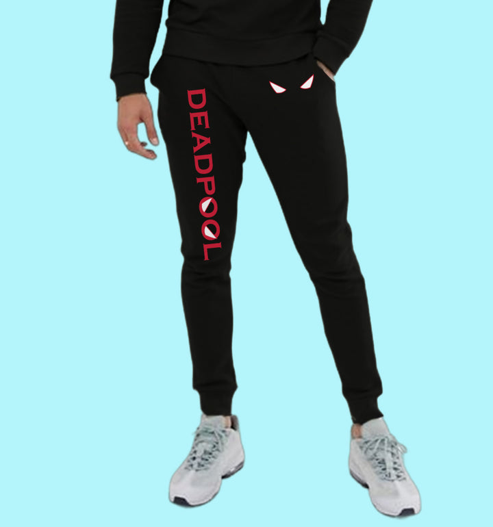 Marvel - Deadpool Marvel Joggers In Black - Mon Zurich Originals