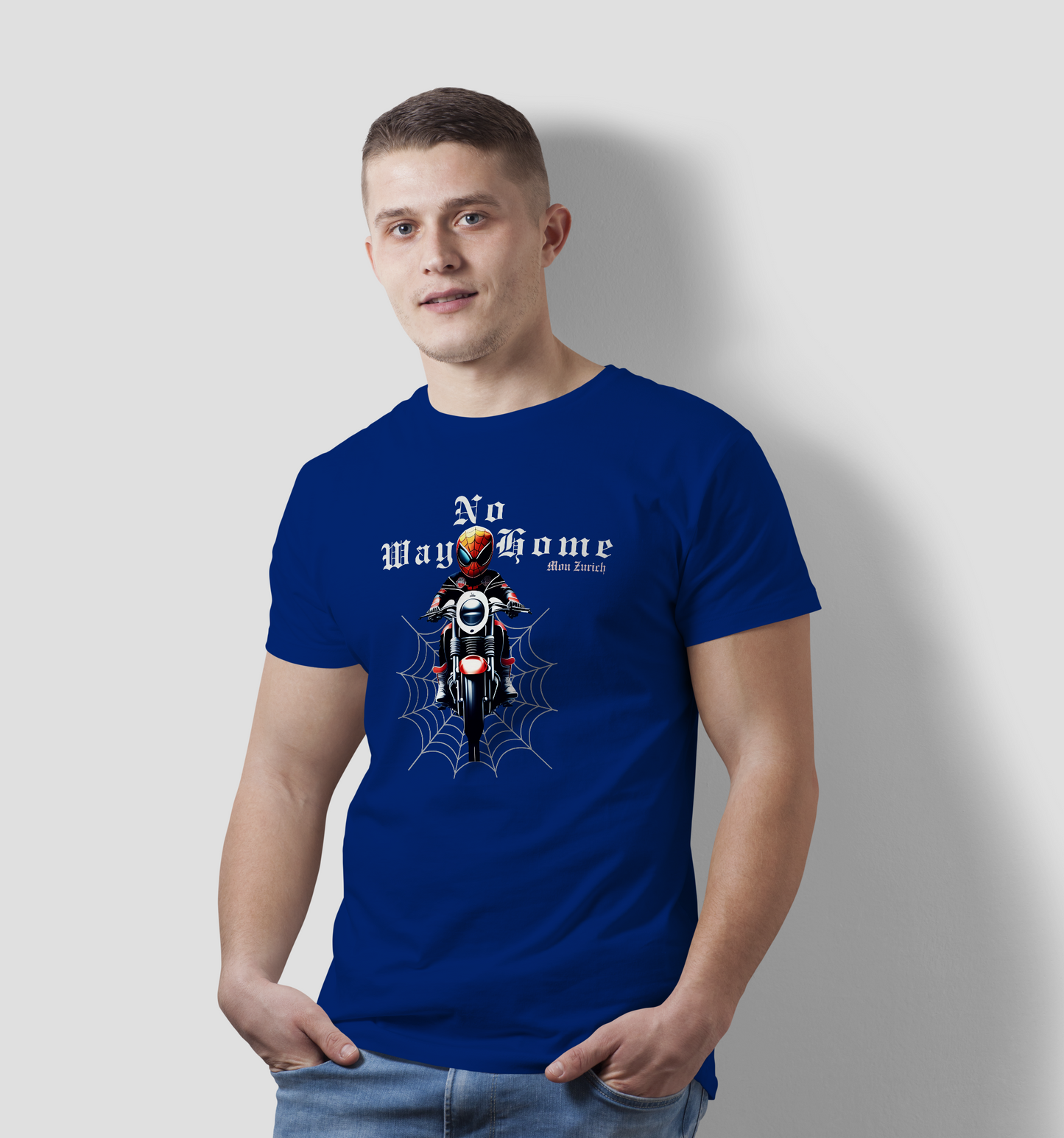 No Way Home T-Shirt In Dark - Mon Zurich Originals