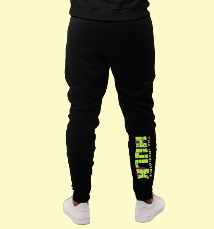 Hulk Marvel Joggers In Black - Mon Zurich Originals