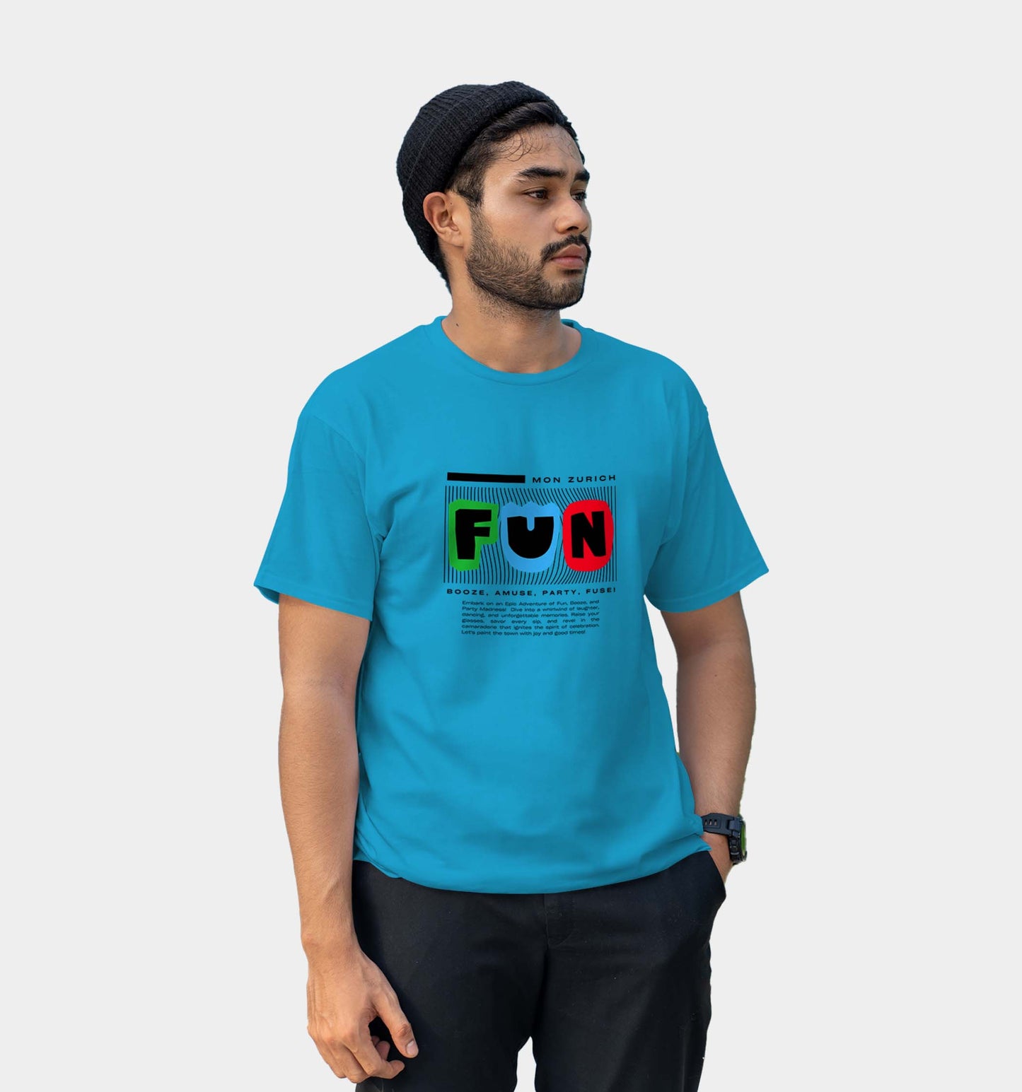 Fun T-Shirt In Light - Mon Zurich Originals