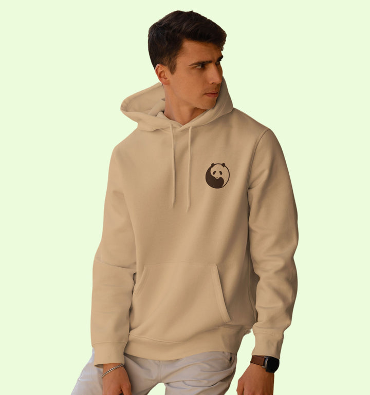 Kung Fu Panda Cartoons And Comics Hoodie In Beige - Mon Zurich Fan Art Printed Collection