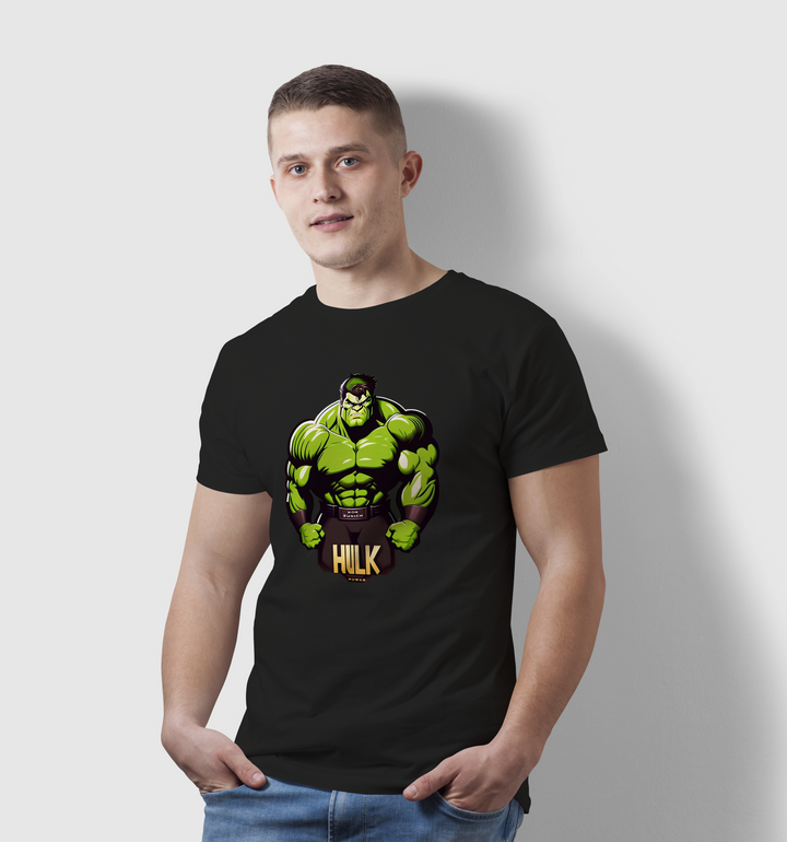 Hulk Power T-Shirt In Dark + Light - Mon Zurich Originals