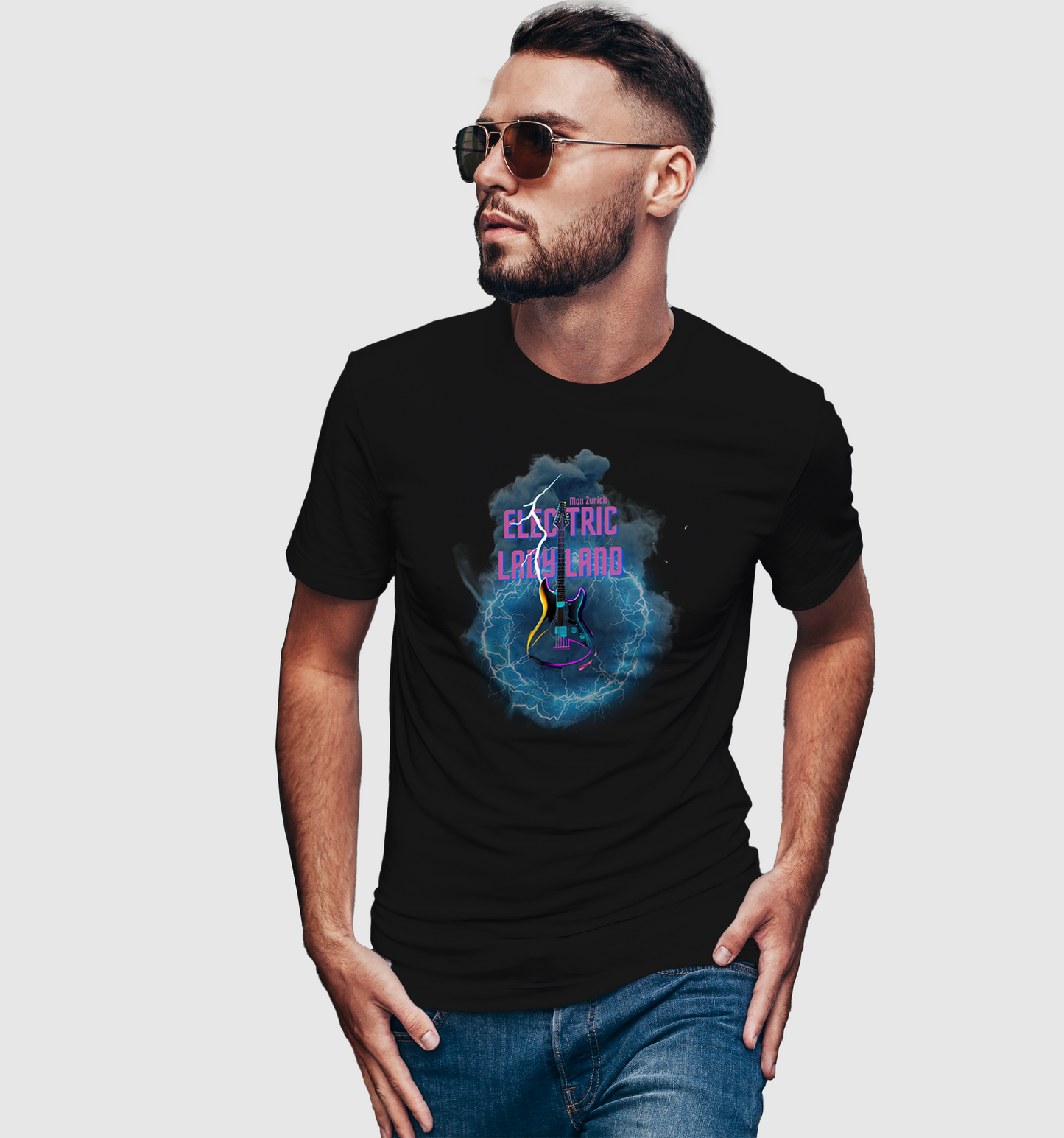 Electric Ladyland T-shirt in Dark - Mon Zurich Originals