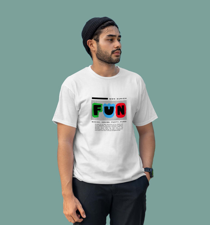 Fun T-Shirt In Light - Mon Zurich Originals