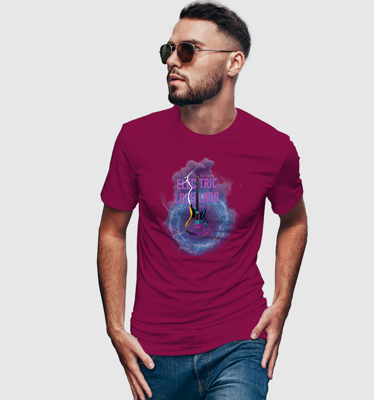 Electric Ladyland T-shirt in Dark - Mon Zurich Originals
