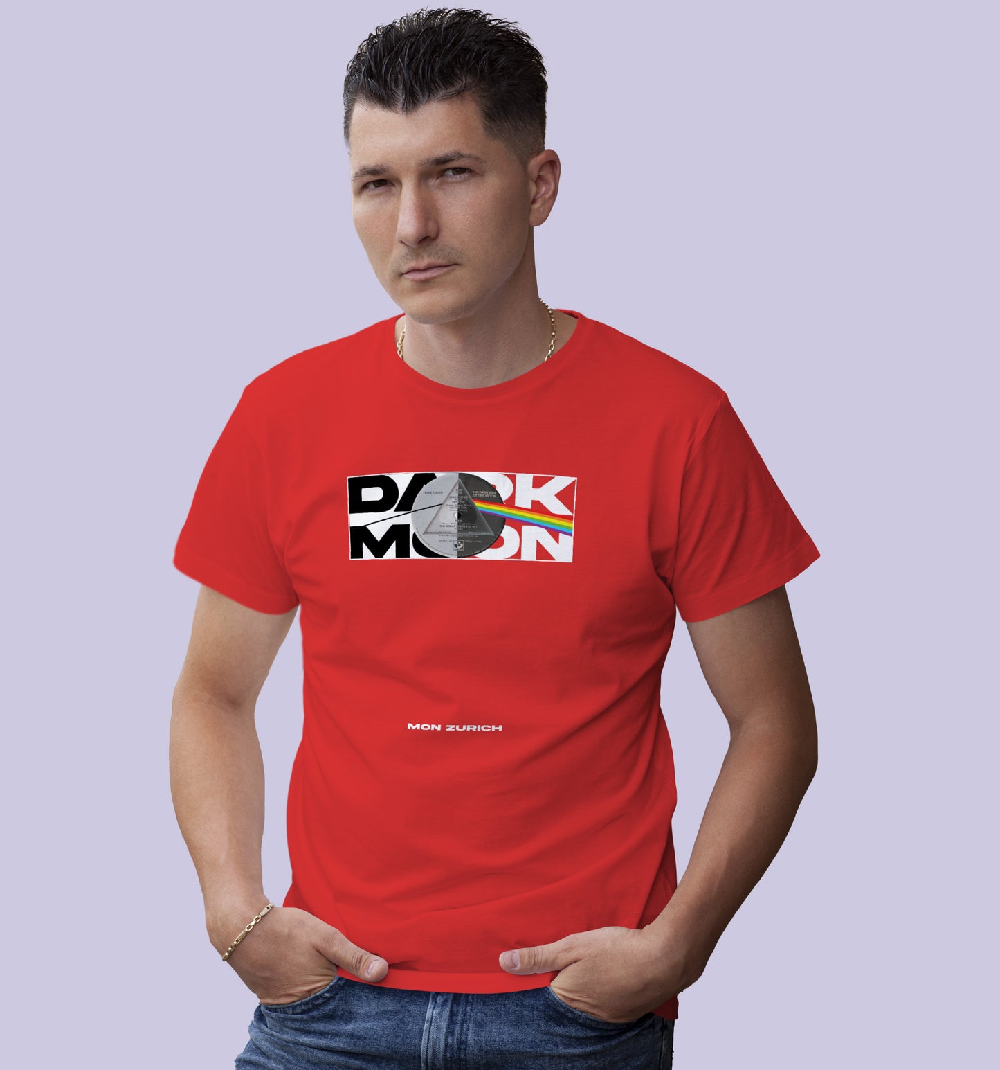 DARK MOON  T-shirt in Dark - Mon Zurich Originals