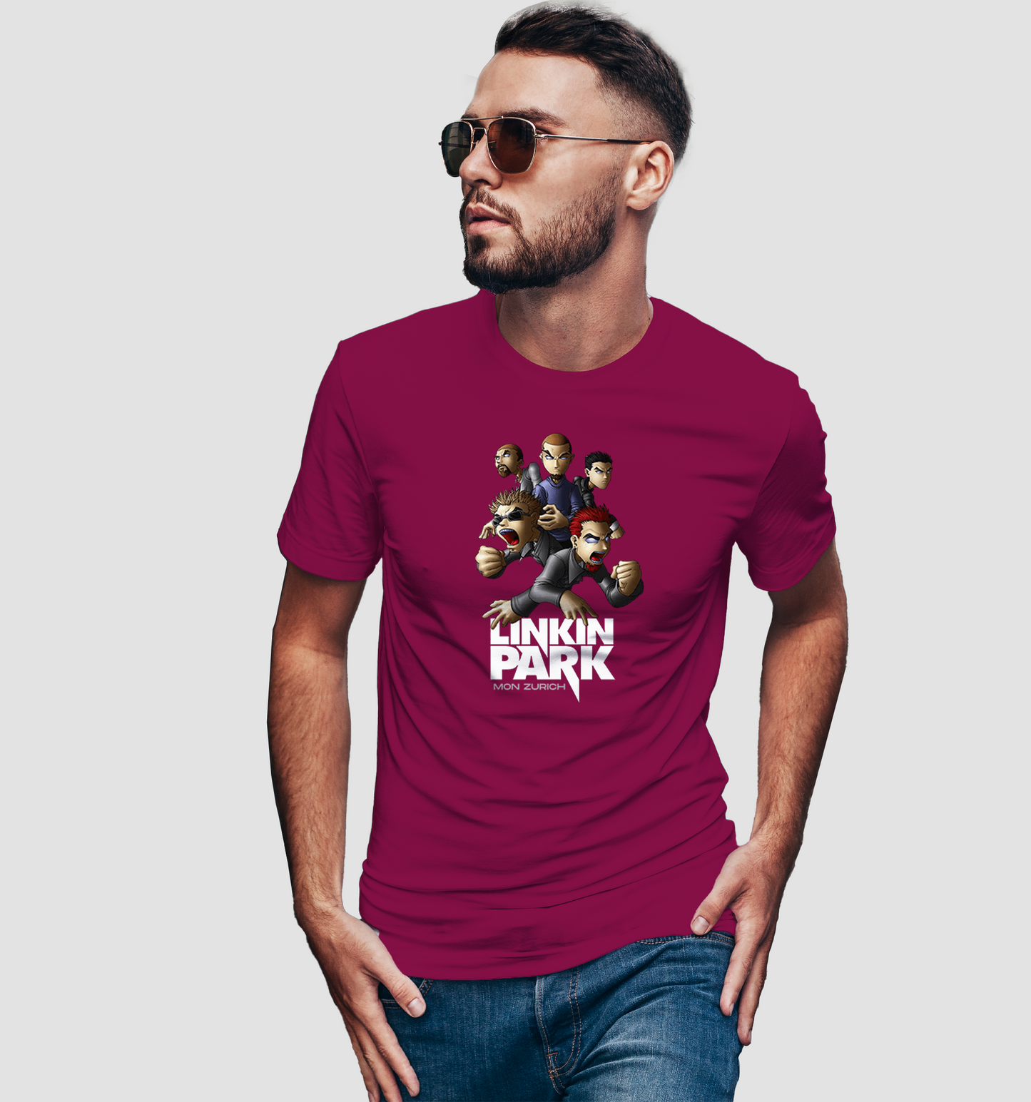 Linkin Park T-Shirt In Dark - Mon Zurich Originals