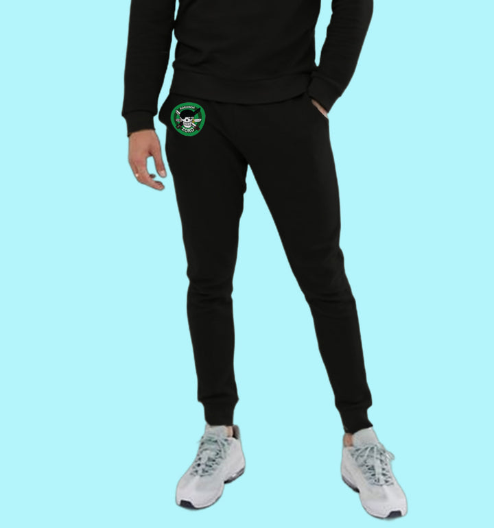 One Piece - Roronoa.Zoro Anime Joggers In Black - Mon Zurich Originals