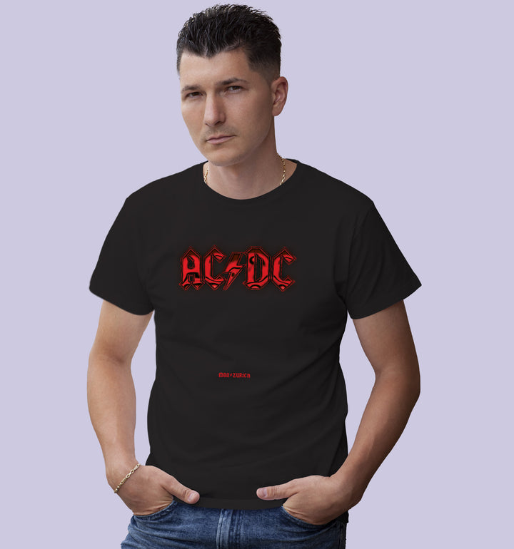 AC DC ESSENTIAL T-shirt in Dark - Mon Zurich Originals