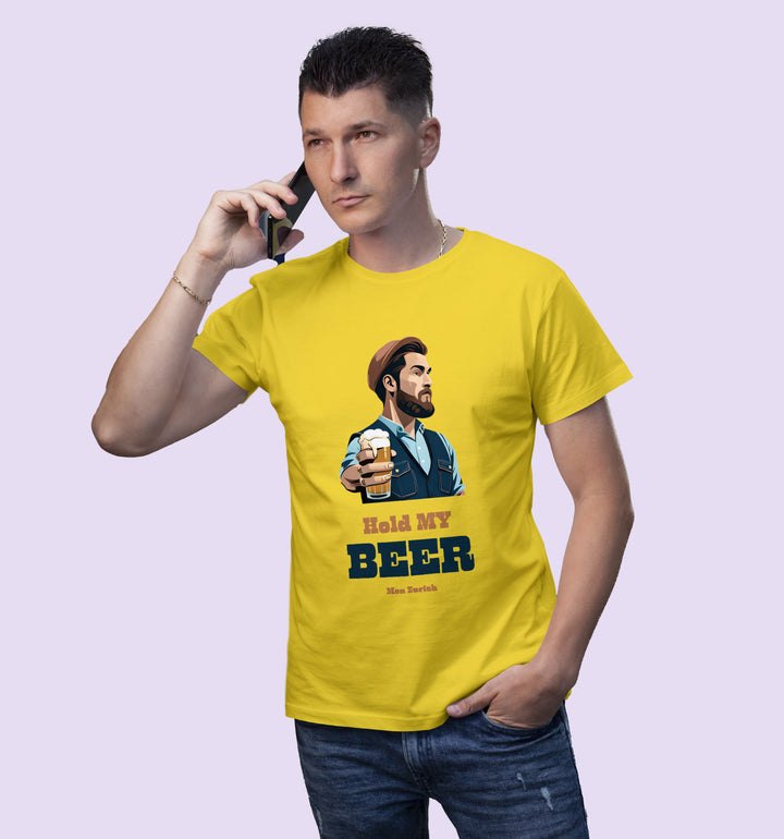 Hold My Beer T-Shirt In Light - Mon Zurich Originals