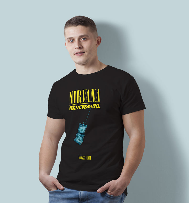 NIRVANA NEVERMIND T-shirt in Dark - Mon Zurich Originals