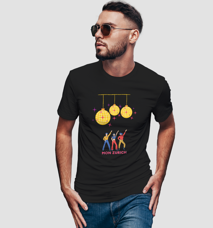 Party Animals- Mon Zurich T-Shirt In Dark + Light - Mon Zurich Originals