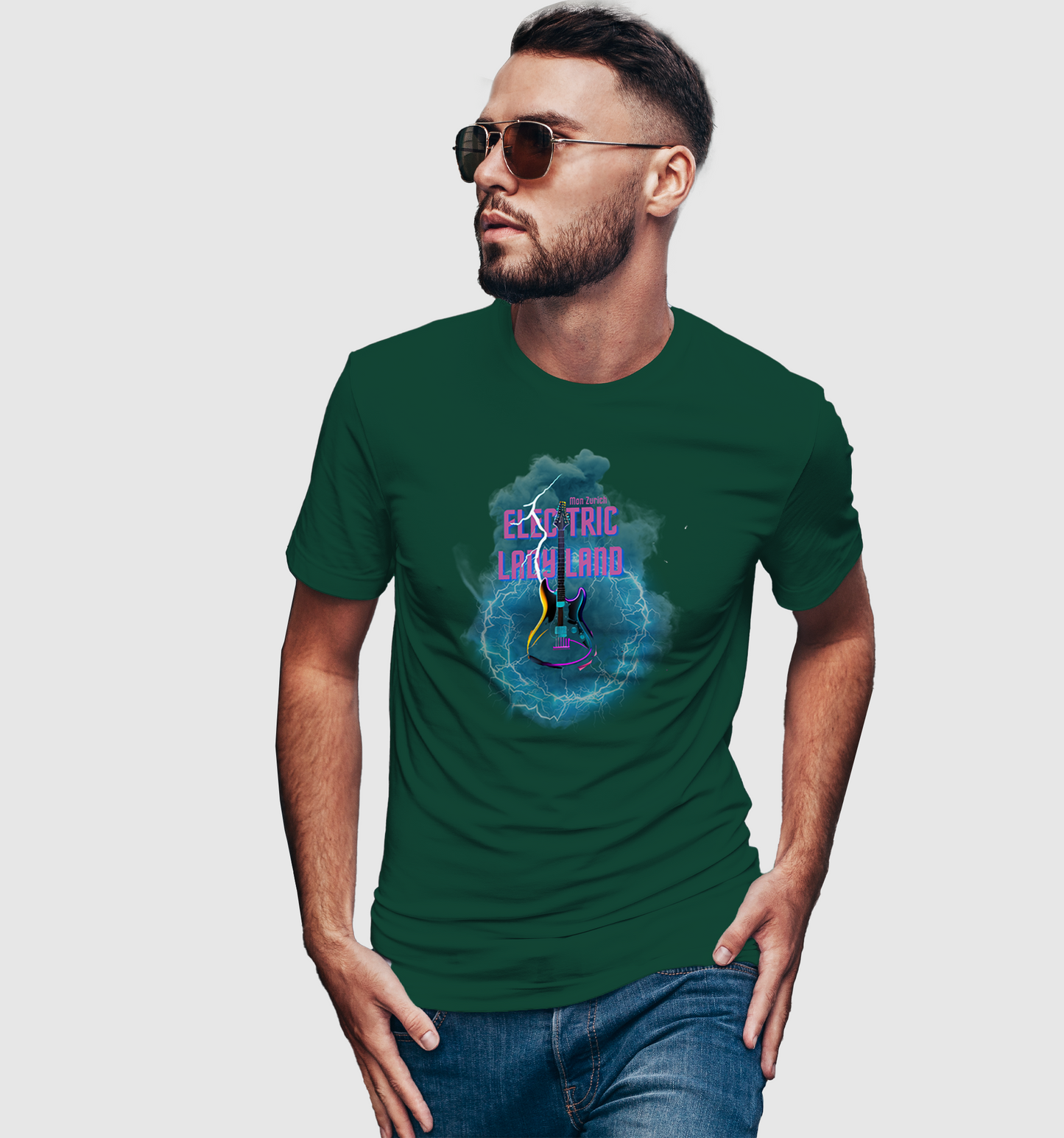 Electric Ladyland T-shirt in Dark - Mon Zurich Originals