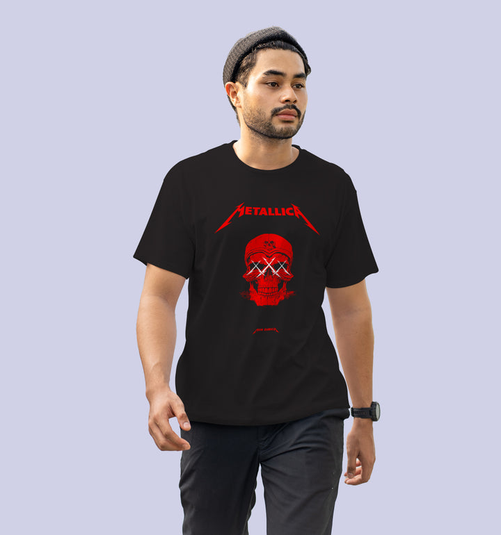 RED HEAD (METALLICA) T-shirt in Dark - Mon Zurich Originals