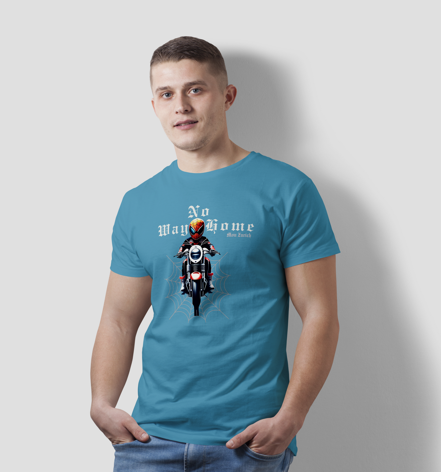 No Way Home T-Shirt In Dark - Mon Zurich Originals
