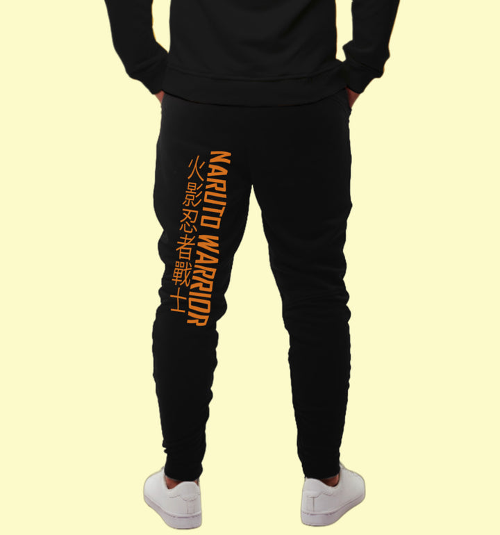 Naruto - Warrior Anime Joggers In Black - Mon Zurich Originals