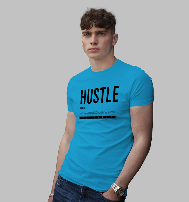 Hustle T-Shirt In Light - Mon Zurich Originals