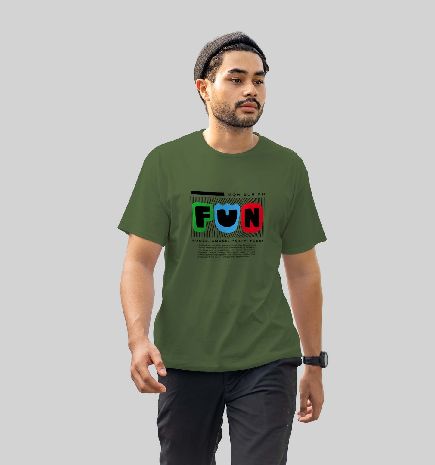 Fun T-Shirt In Light - Mon Zurich Originals